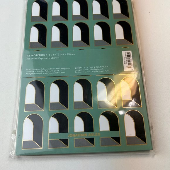 New Jonathan Adler Arches A5 Journal - Picture 4 of 8